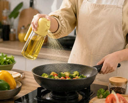 2-in-1 Spray & Pour Oil Dispenser Bottle