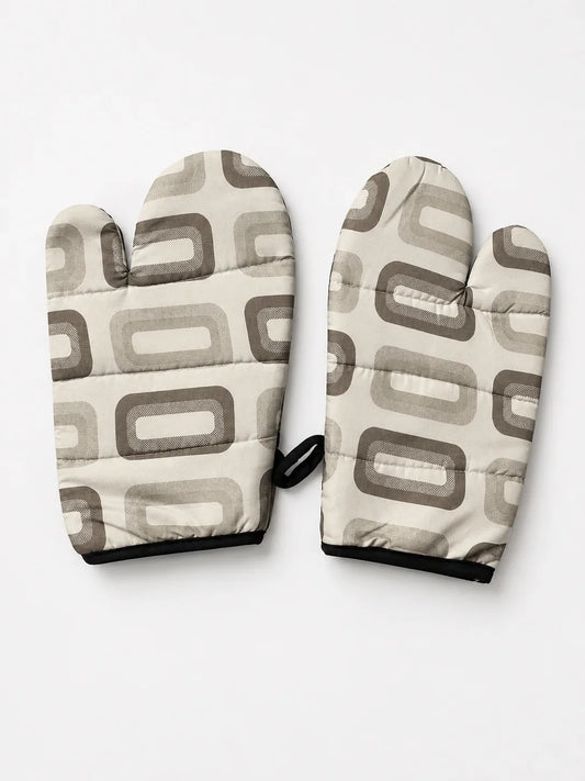 Premium Cotton Oven Mitt Set (2-Piece)