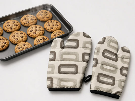 Premium Cotton Oven Mitt Set (2-Piece)