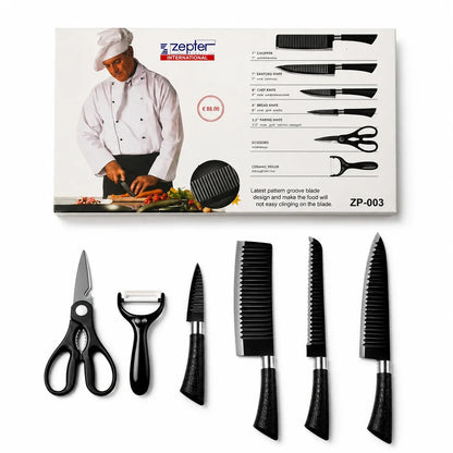 Zepter 6-Piece Kitchen Knife Set